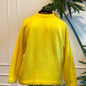 Vintage Premier Bright Yellow Sweater